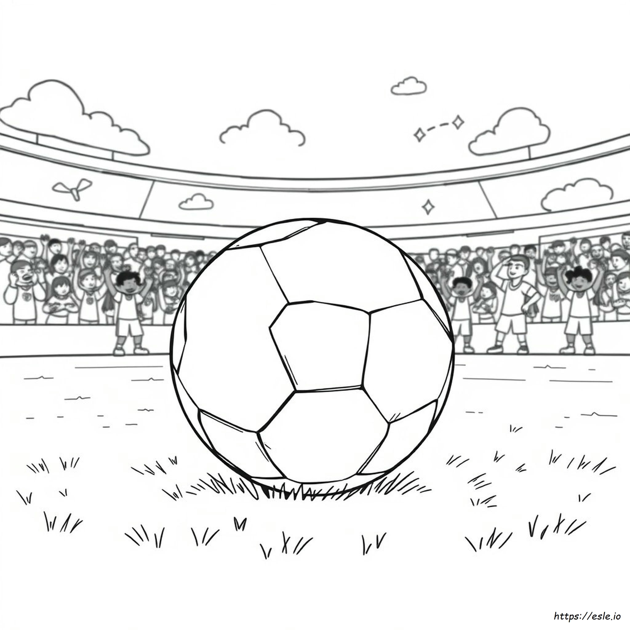 World Cup Ball Coloring Pages