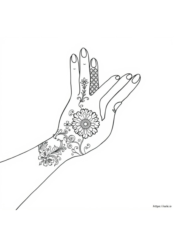 Disegni Mehndi Da Colorare