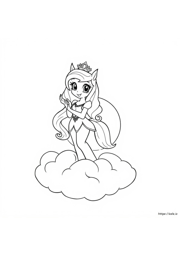 Princess Cadance Coloring Page