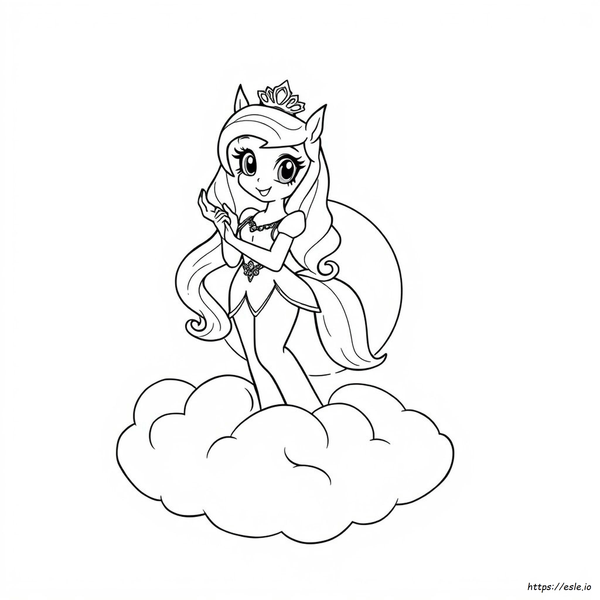 Princess Cadance Coloring Page