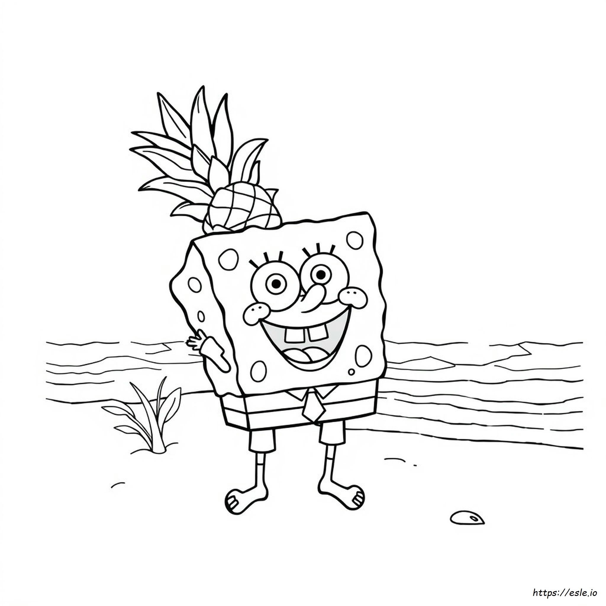 Spongyabob Színező Oldalak Rajzok Pinterest