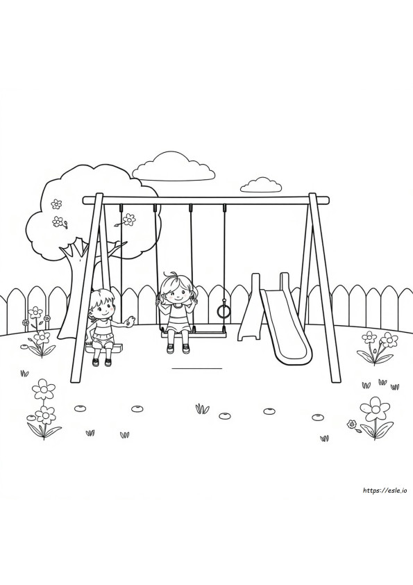Kindergarden Coloring Sheets