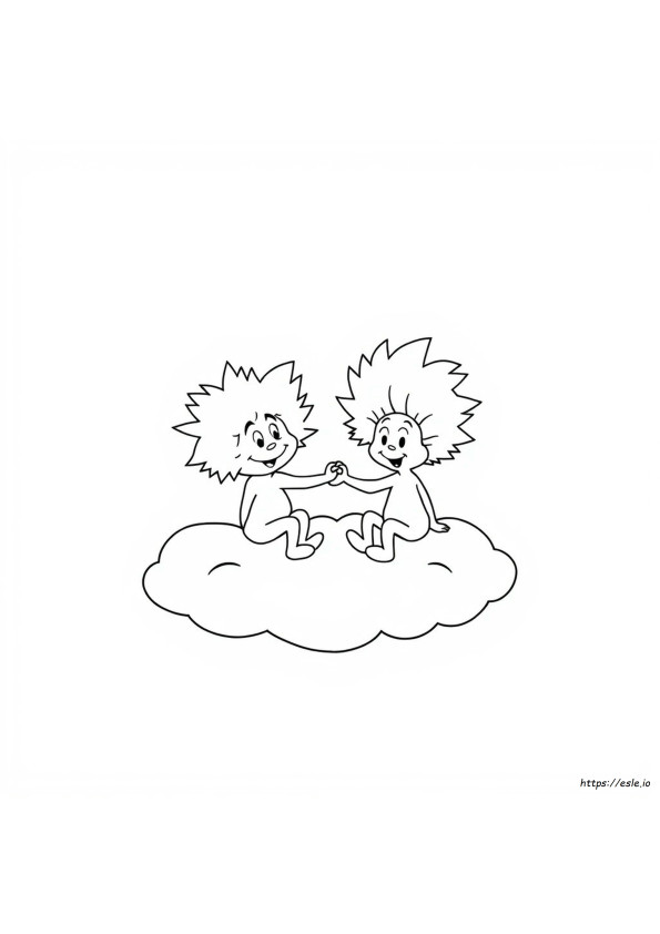 Coloriage Chose 1 Chose 2