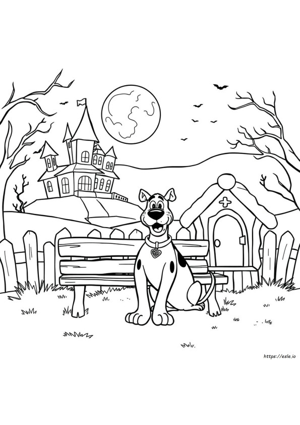 Coloriages Un Toutou Nommé Scooby-Doo