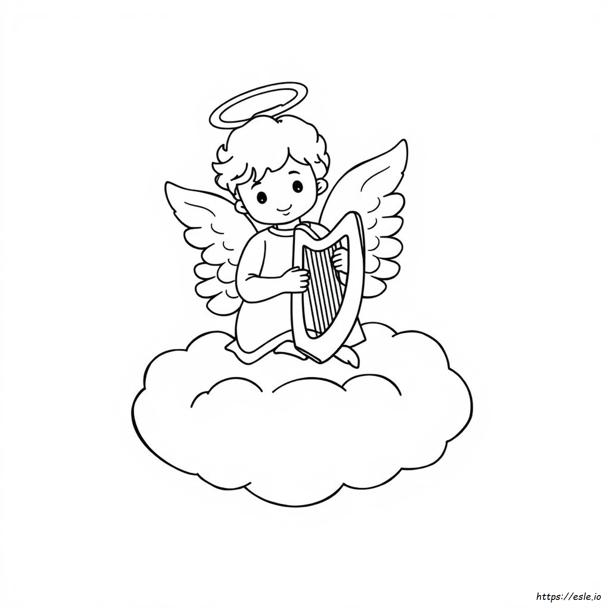 Angel Coloring Pages