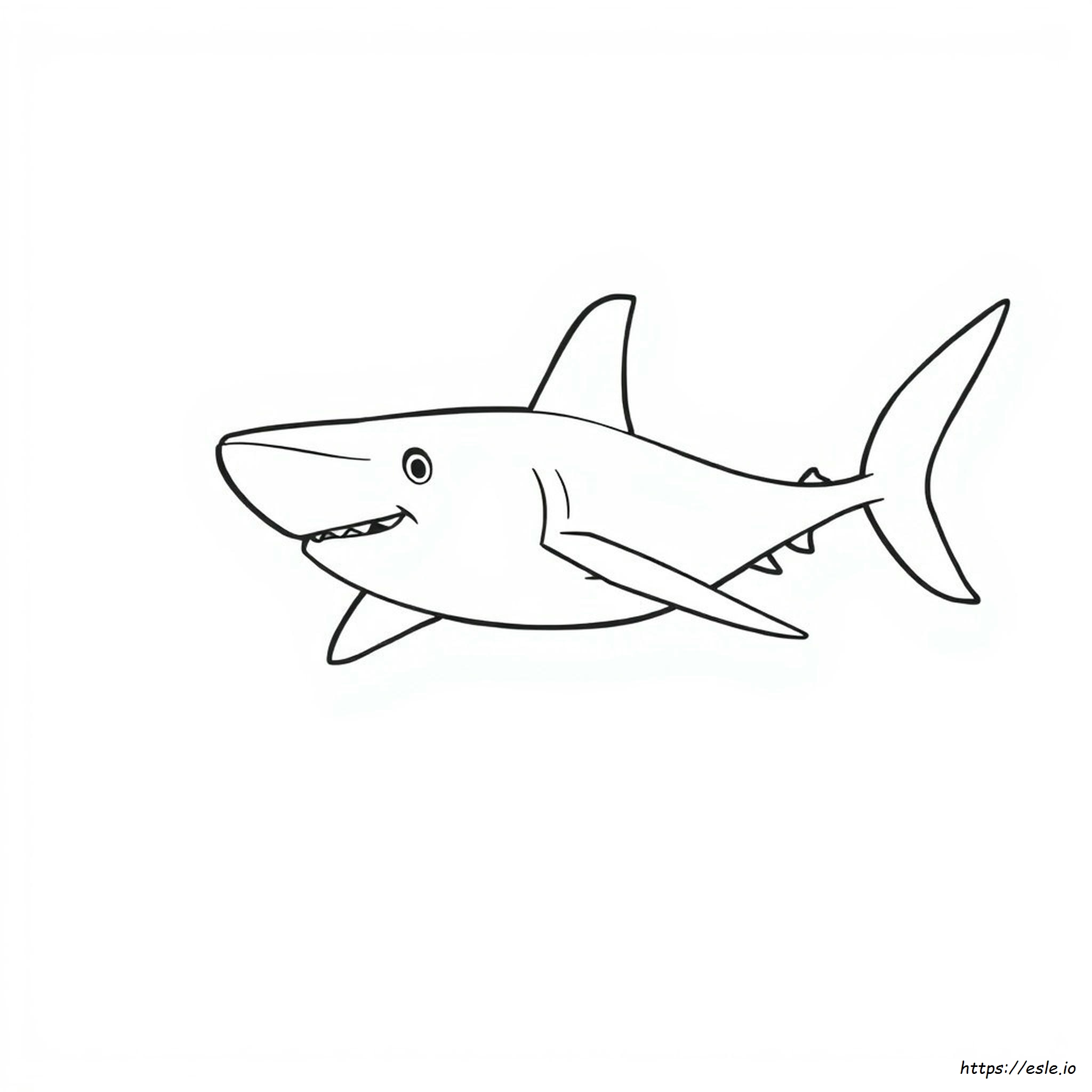 Imágenes De Tiburones Para Colorear