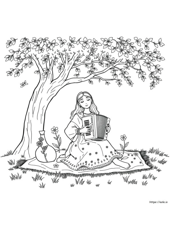 Bohemian Gambar Mewarnai