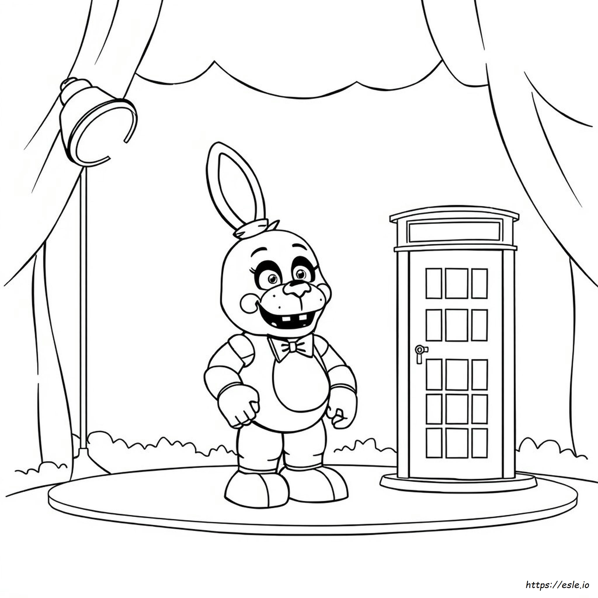 Fnaf Bonnie Coloring Pages