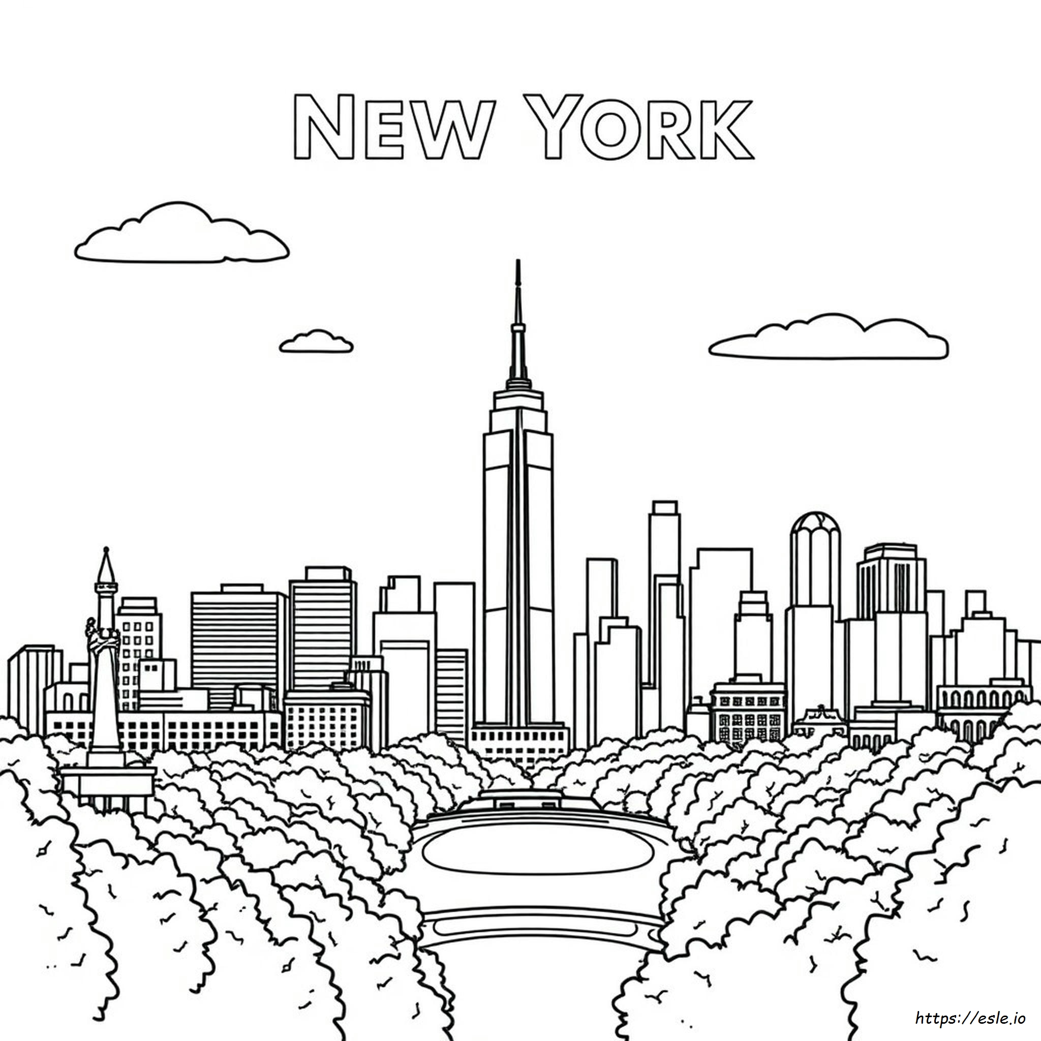 New York Coloring