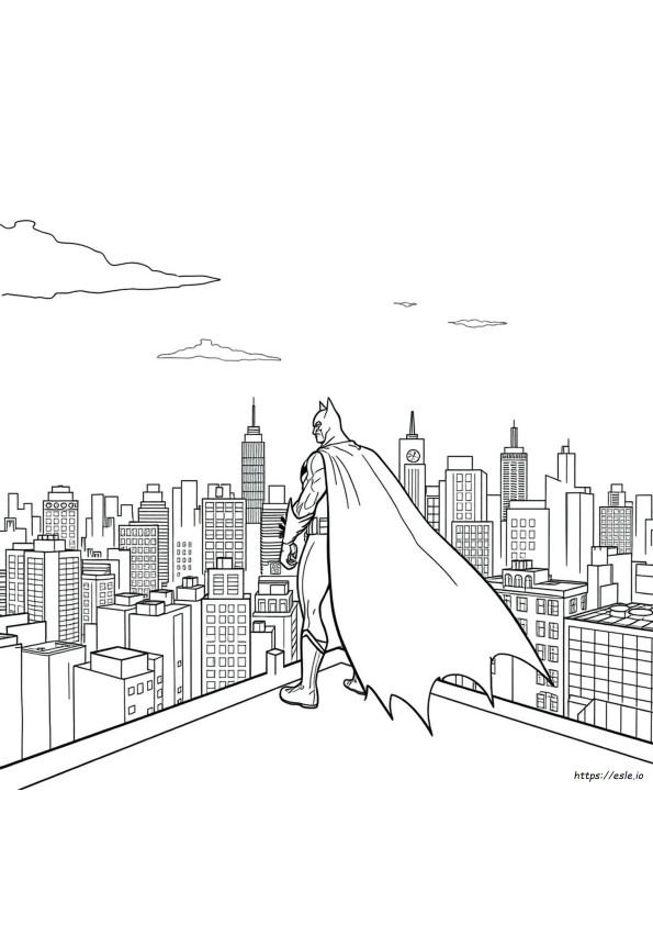 Batman Ausmalbilder