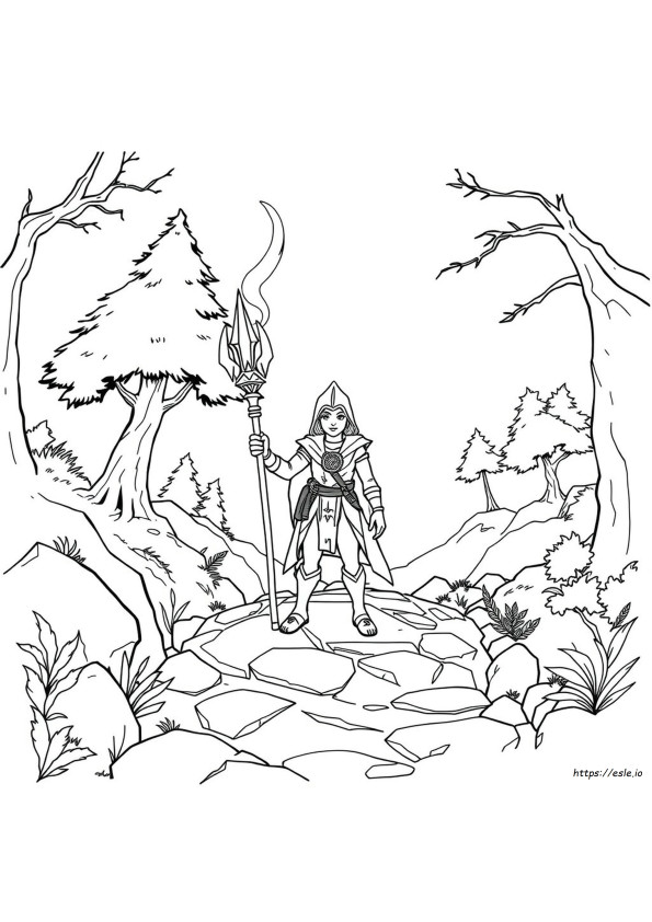 Spirit Rangers Colouring Pages