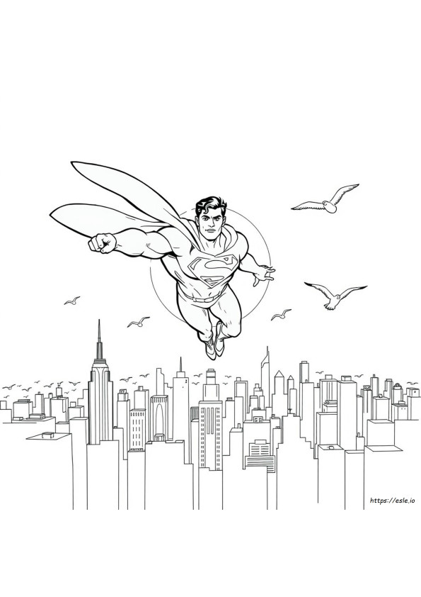 Superman S Coloring Pages