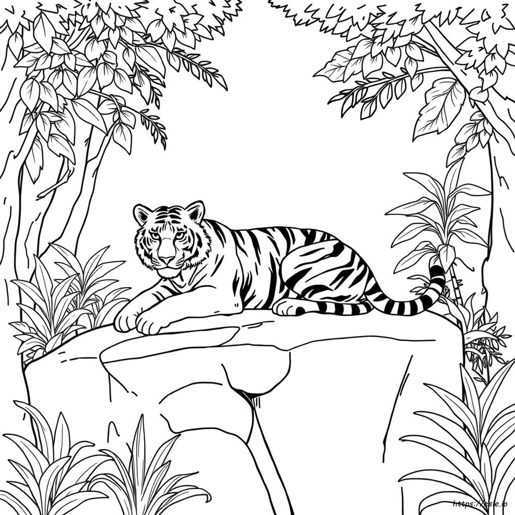 Tigre Da Colorare E Stampare