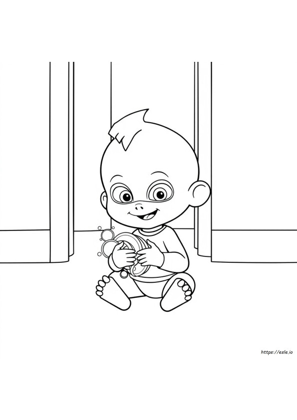 Jack Jack Printable Coloring Pages