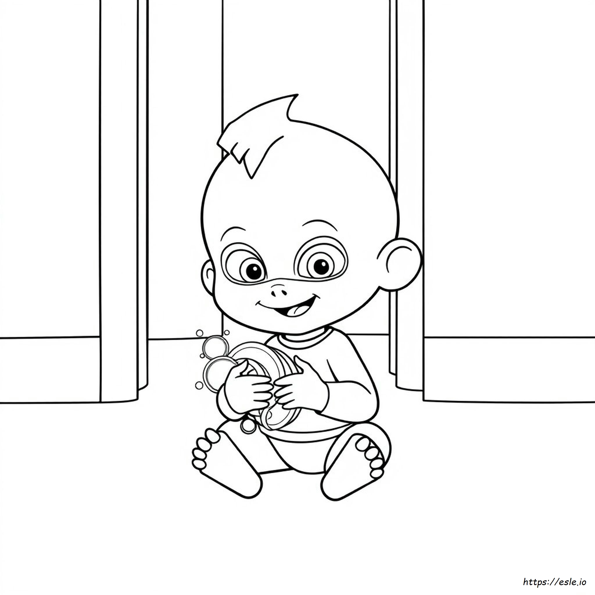Coloriage Jack Jack À Imprimer