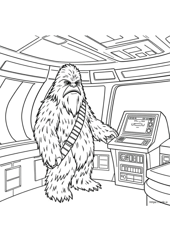 Chewbacca Coloring