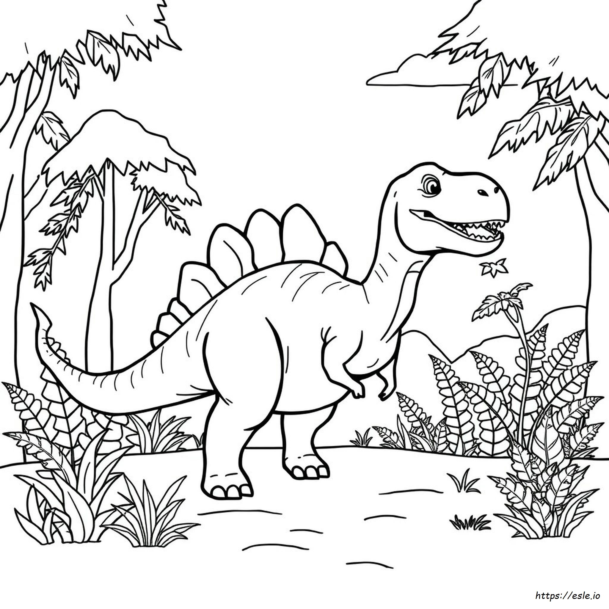 Free Printable Coloring Pages For Kids Dinosaurs