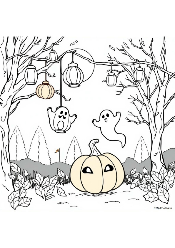 Free Stitch Halloween Coloring Pages