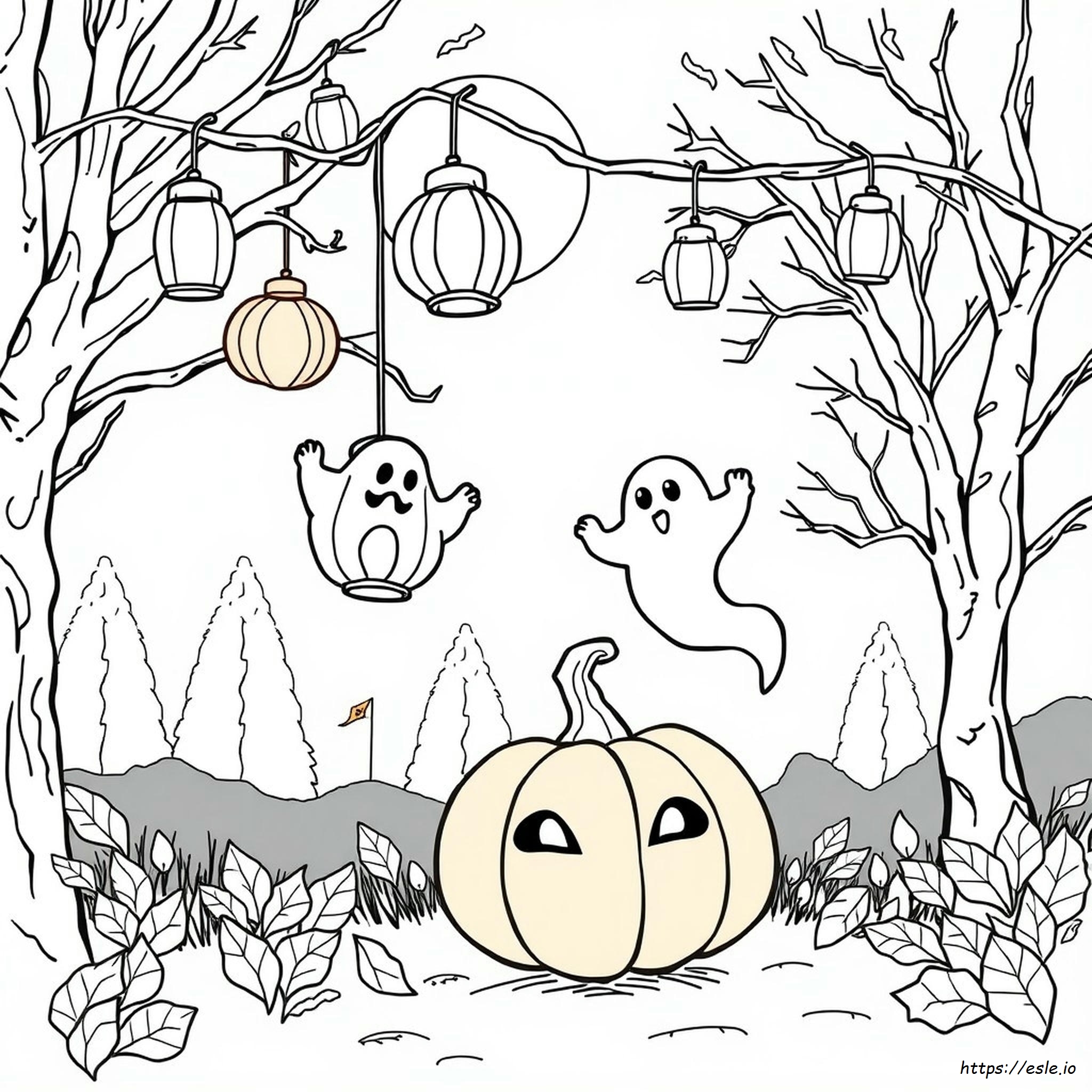 Kostenlose Stitch Halloween Ausmalbilder