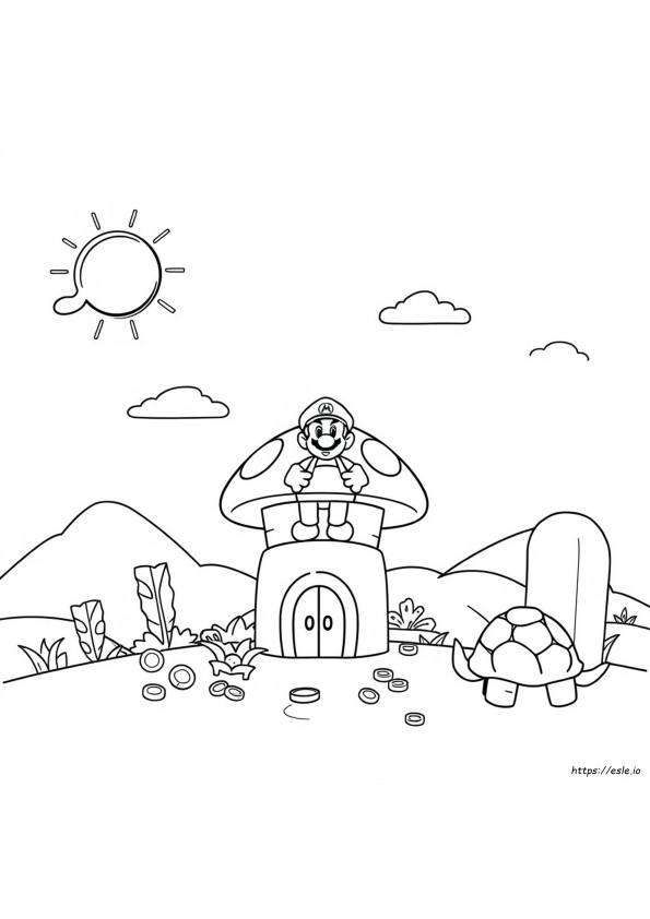 Coloring Pages From Mario