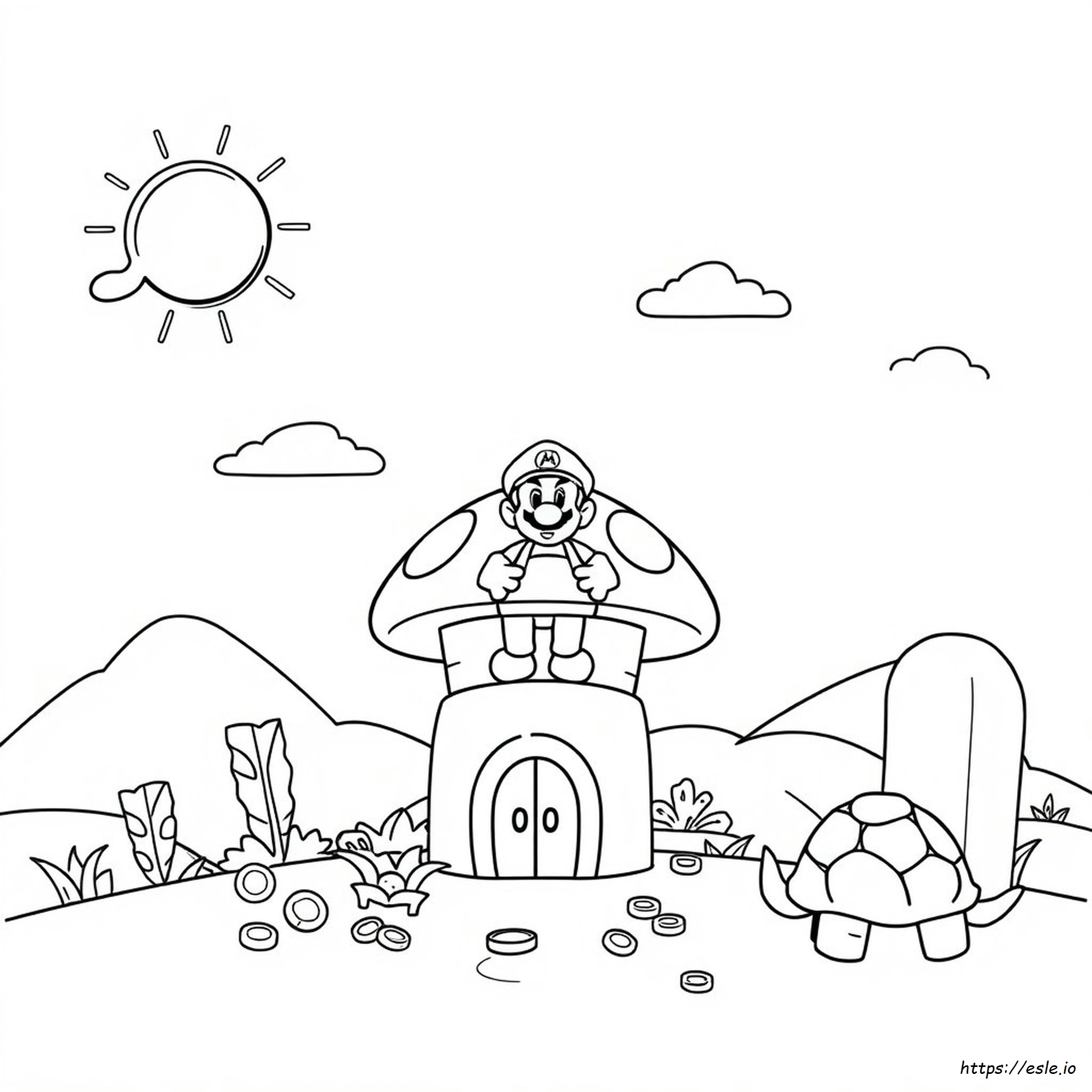 Coloriages De Mario