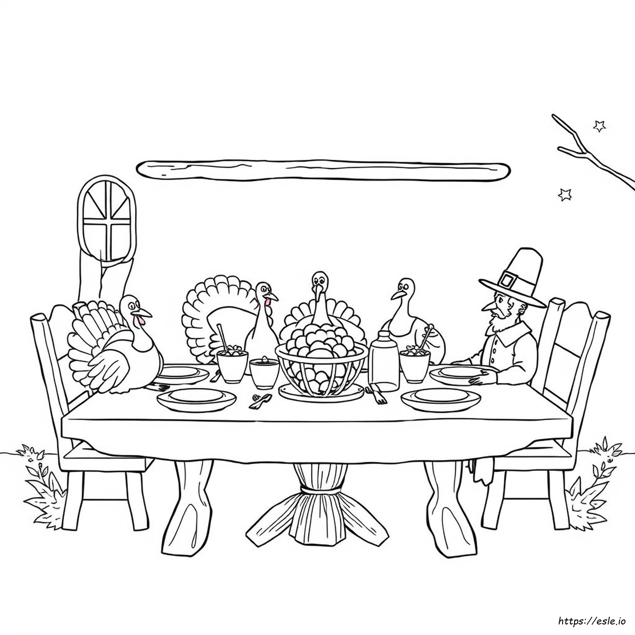 Coloriages Thanksgiving