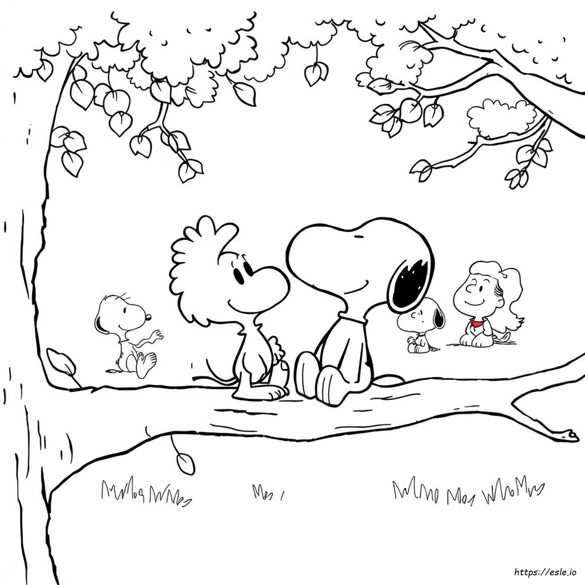 Woodstock Coloring Pages