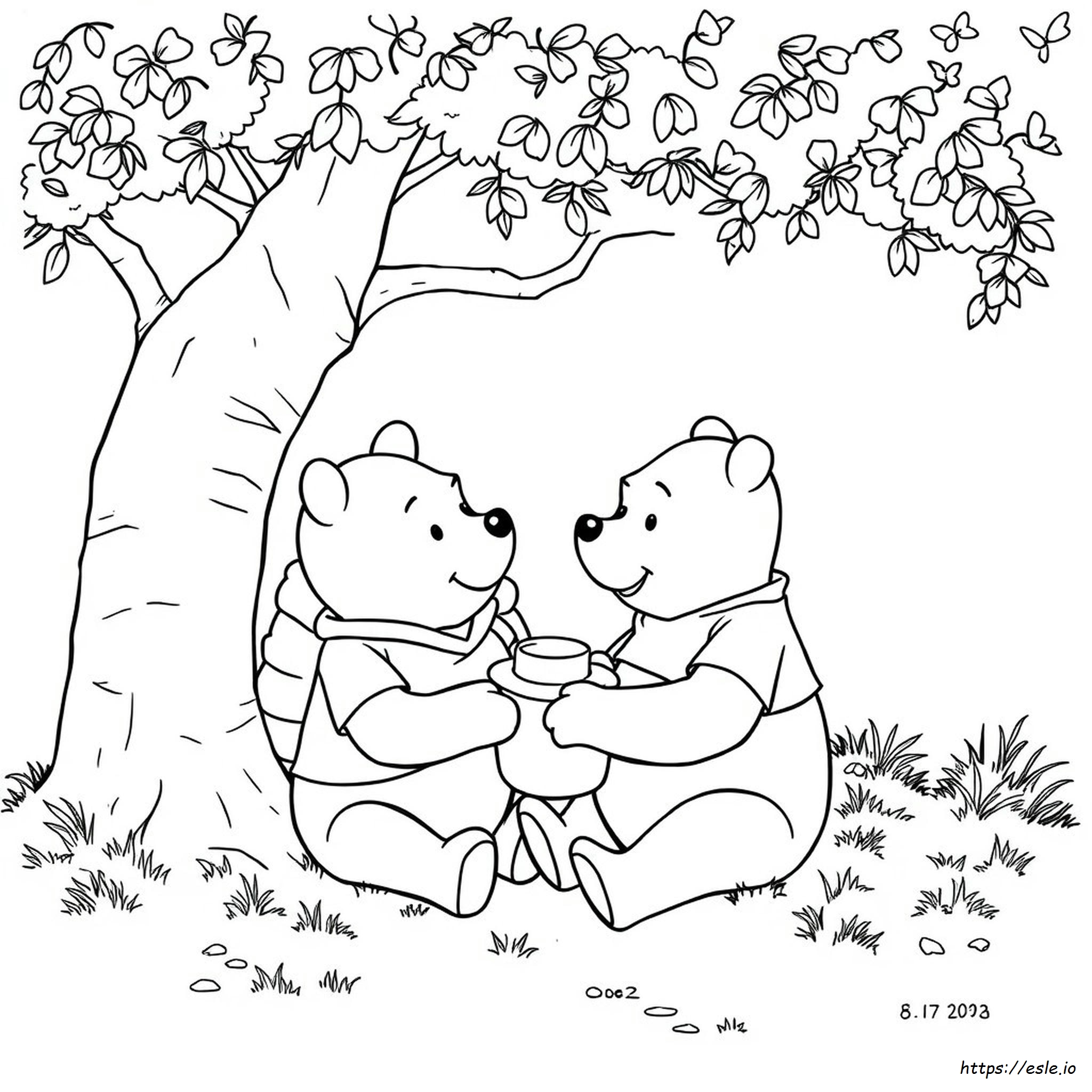 Winnie The Pooh Online Coloring Pages