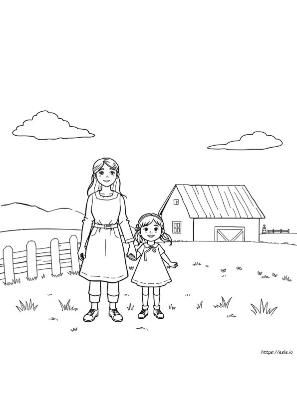 Sarah Plain And Tall Coloring Pages