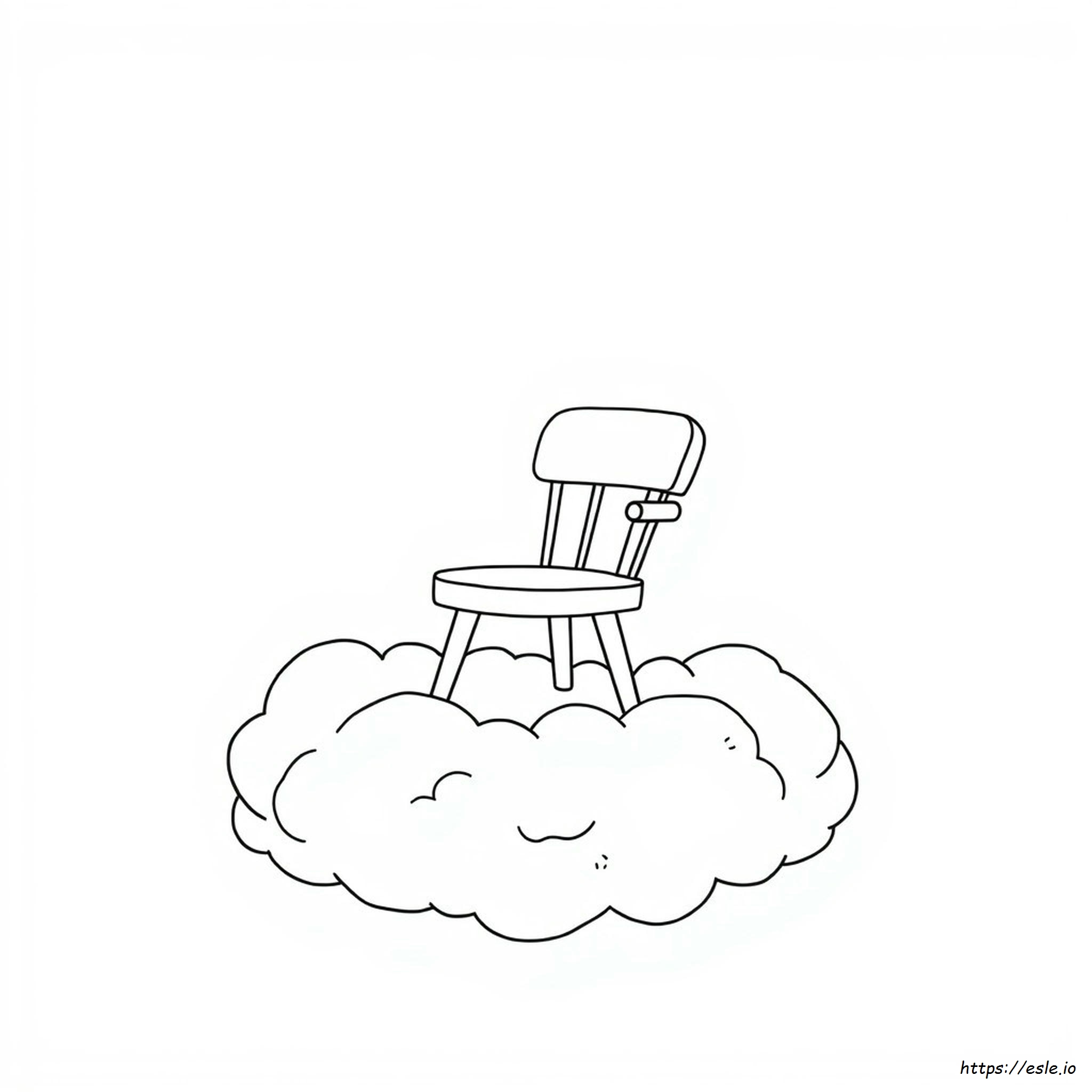 Chair For Colouring