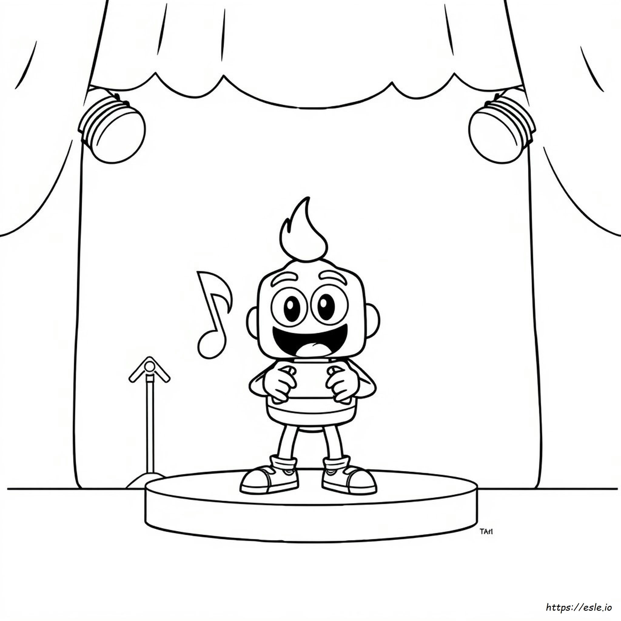 Friday Night Funkin Coloring Pages Garcello