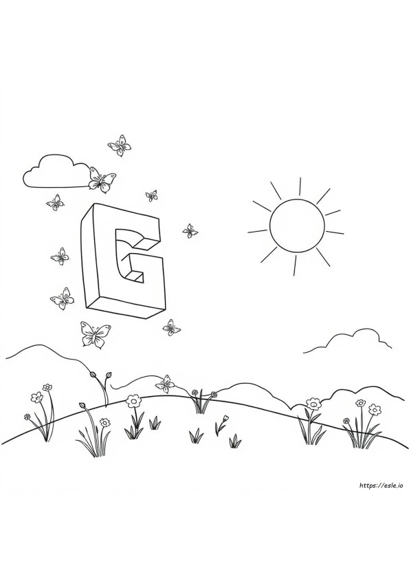 G Class Coloring Page