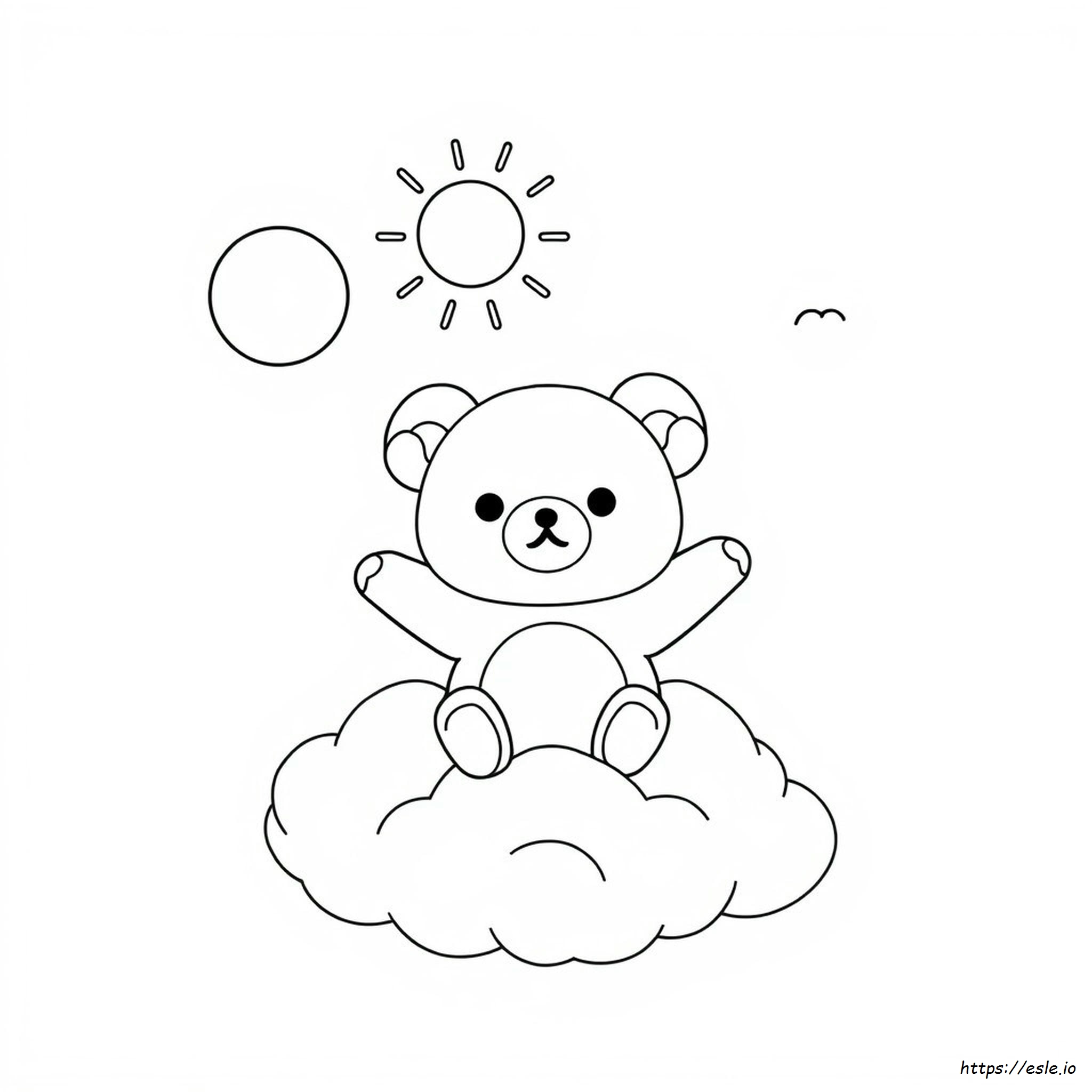 Rilakkuma Coloring Pages