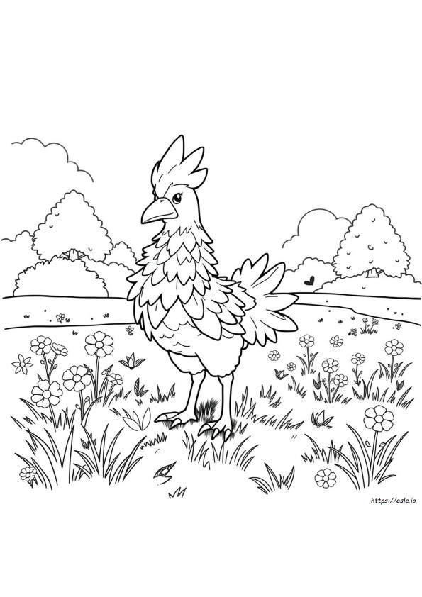 Kolorowanka Chocobo