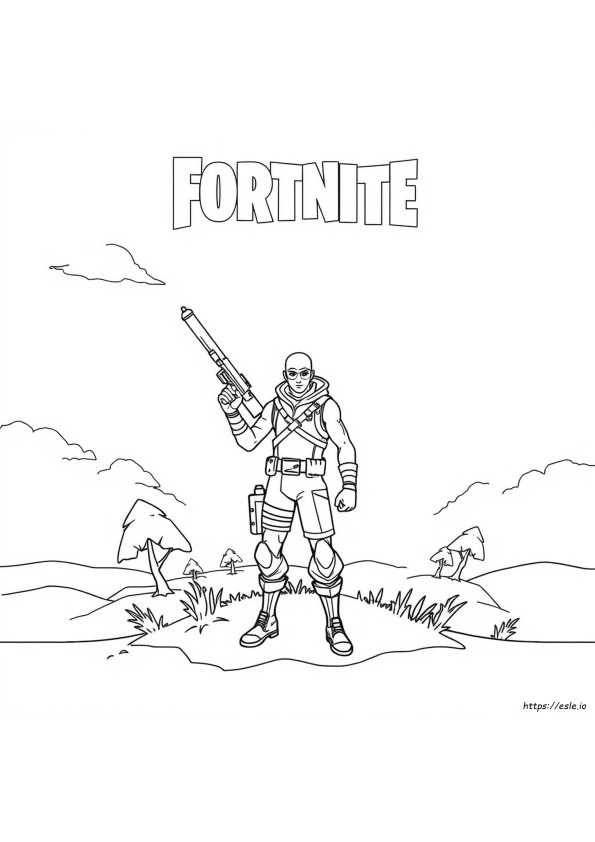 Fortnite Ausmalbilder