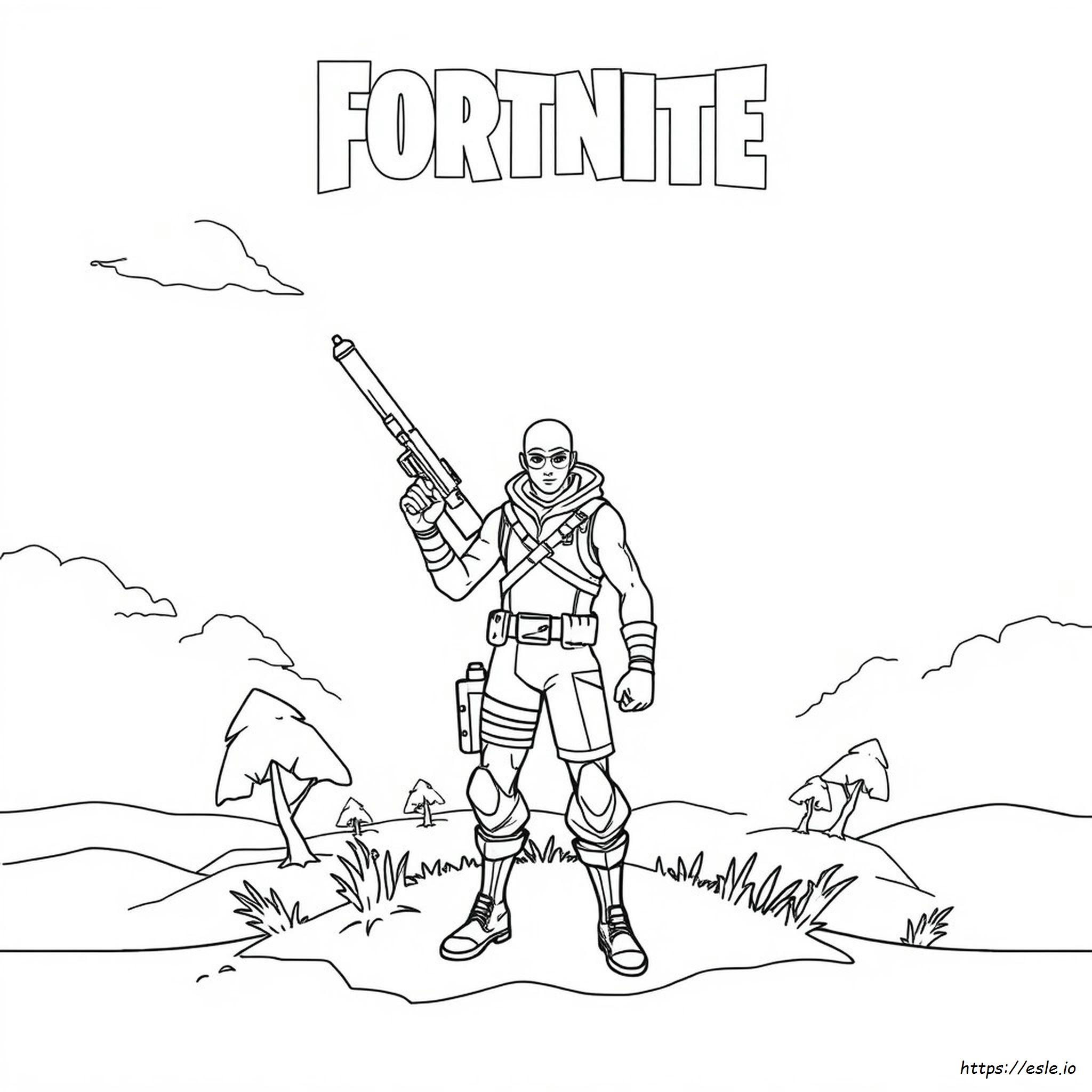 Fortnitecolouring Pages