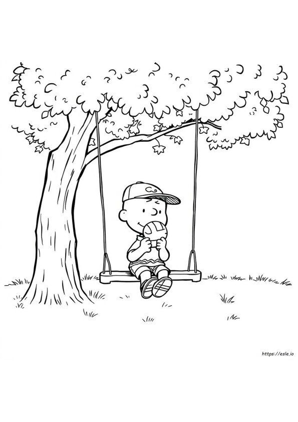 Immagini Di Charlie Brown Da Colorare