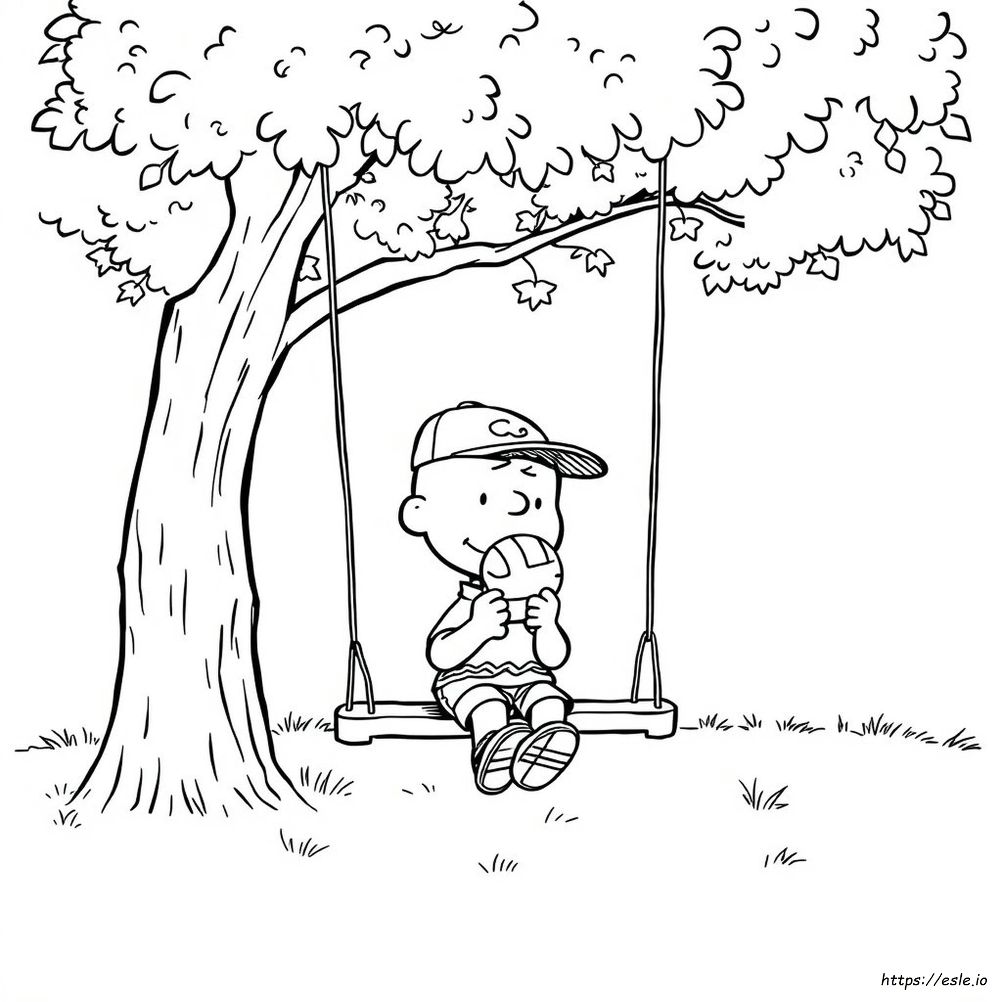 Charlie Brown Coloring Pictures