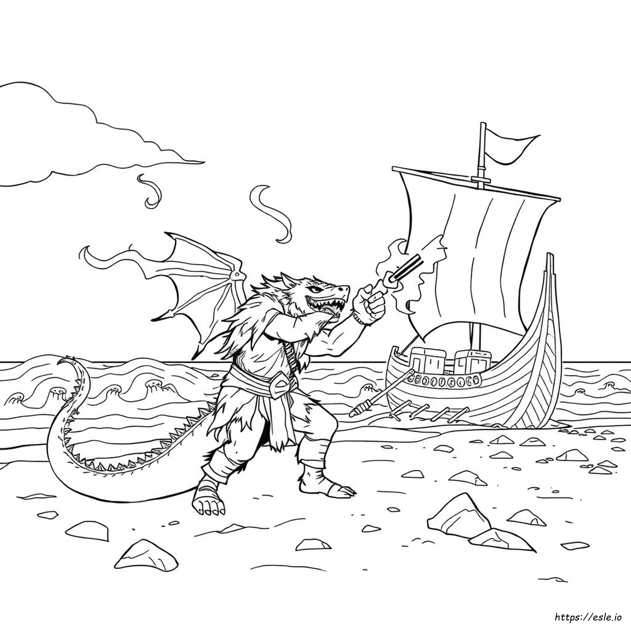 Beowulf: Disegni Da Colorare