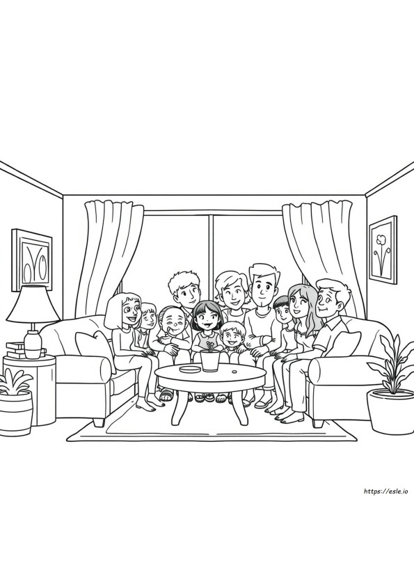 Full House Coloring Pages
