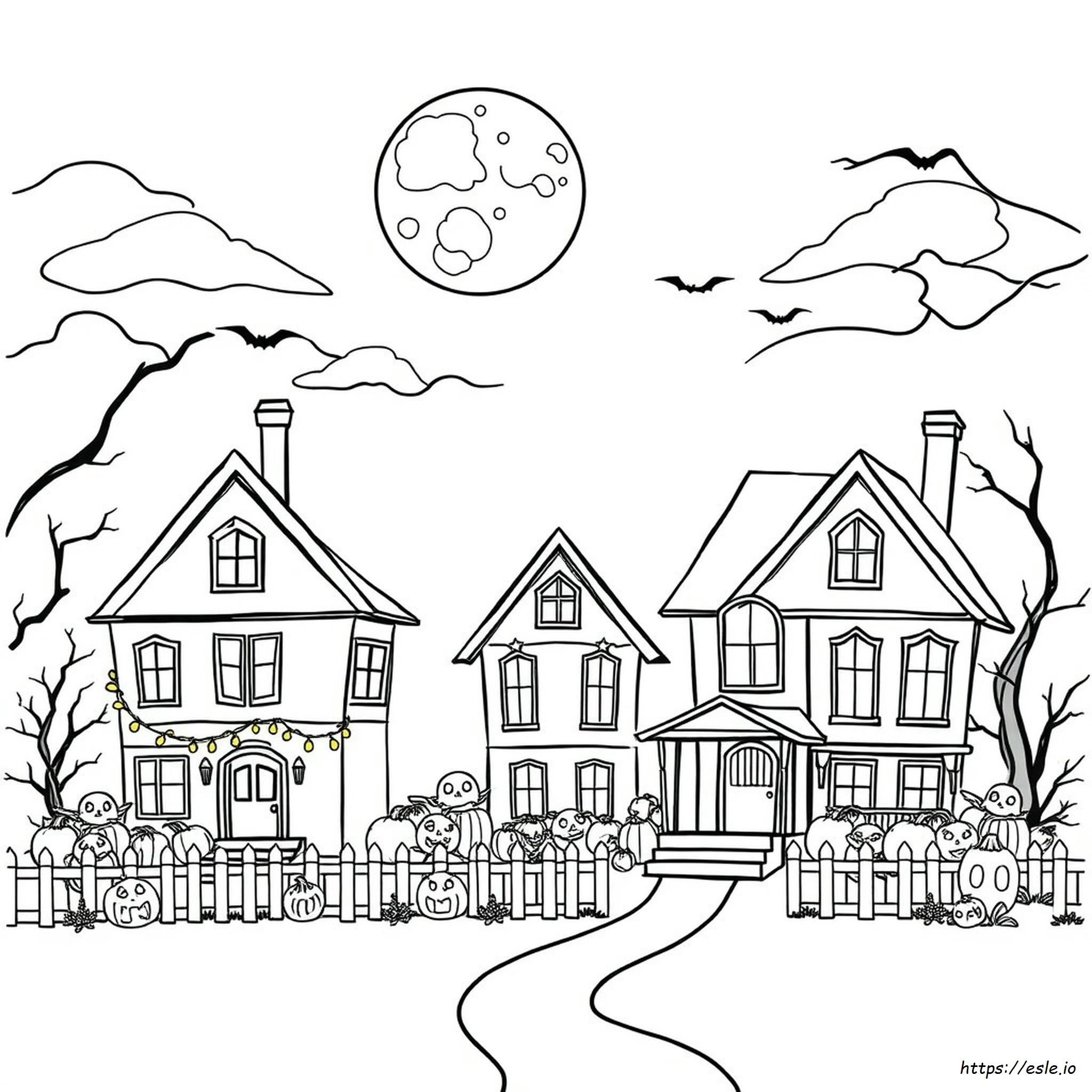 Halloween Ausmalbilder Kinder