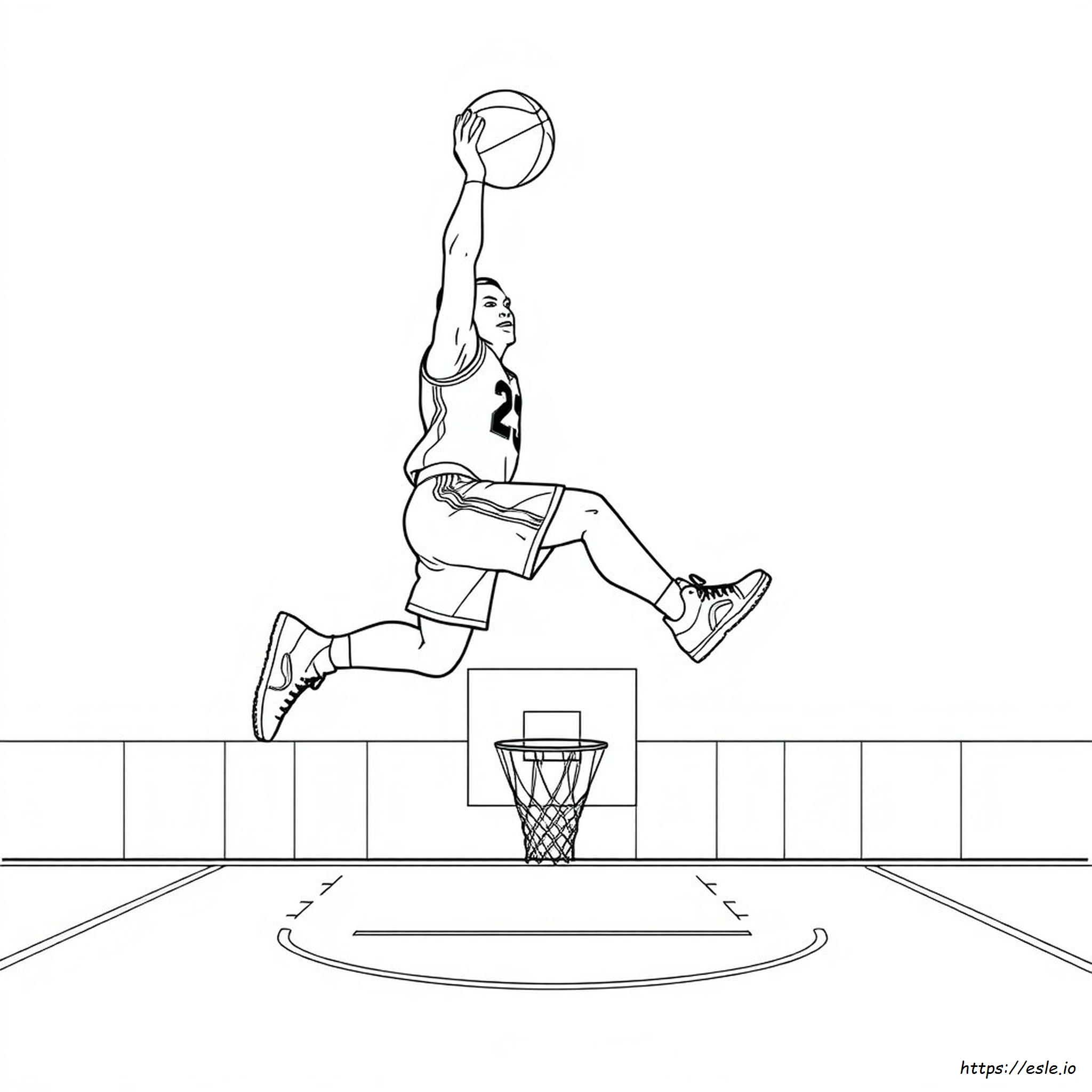 Jumpman Jordan Coloring Pages