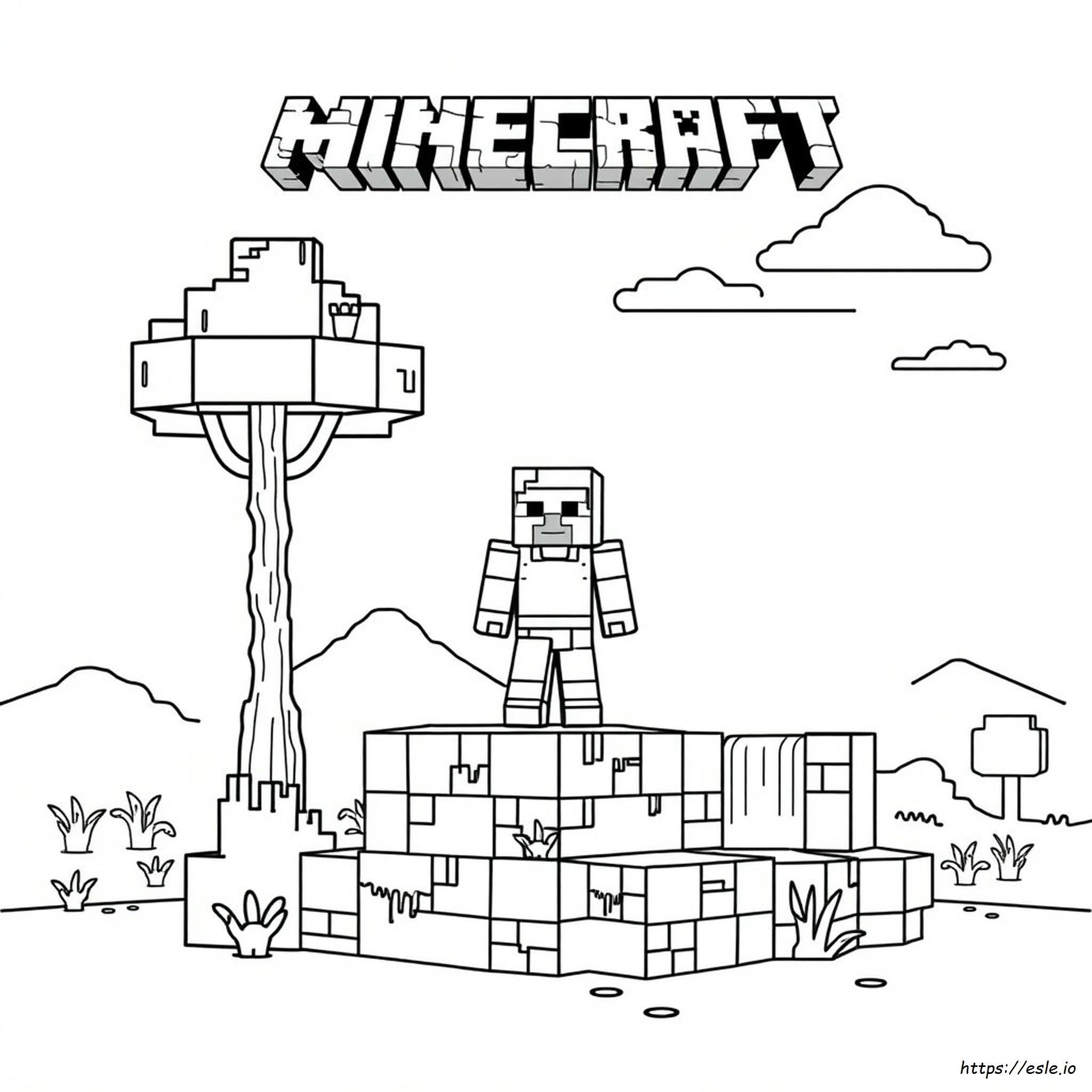 Imagens De Minecraft Para Colorir