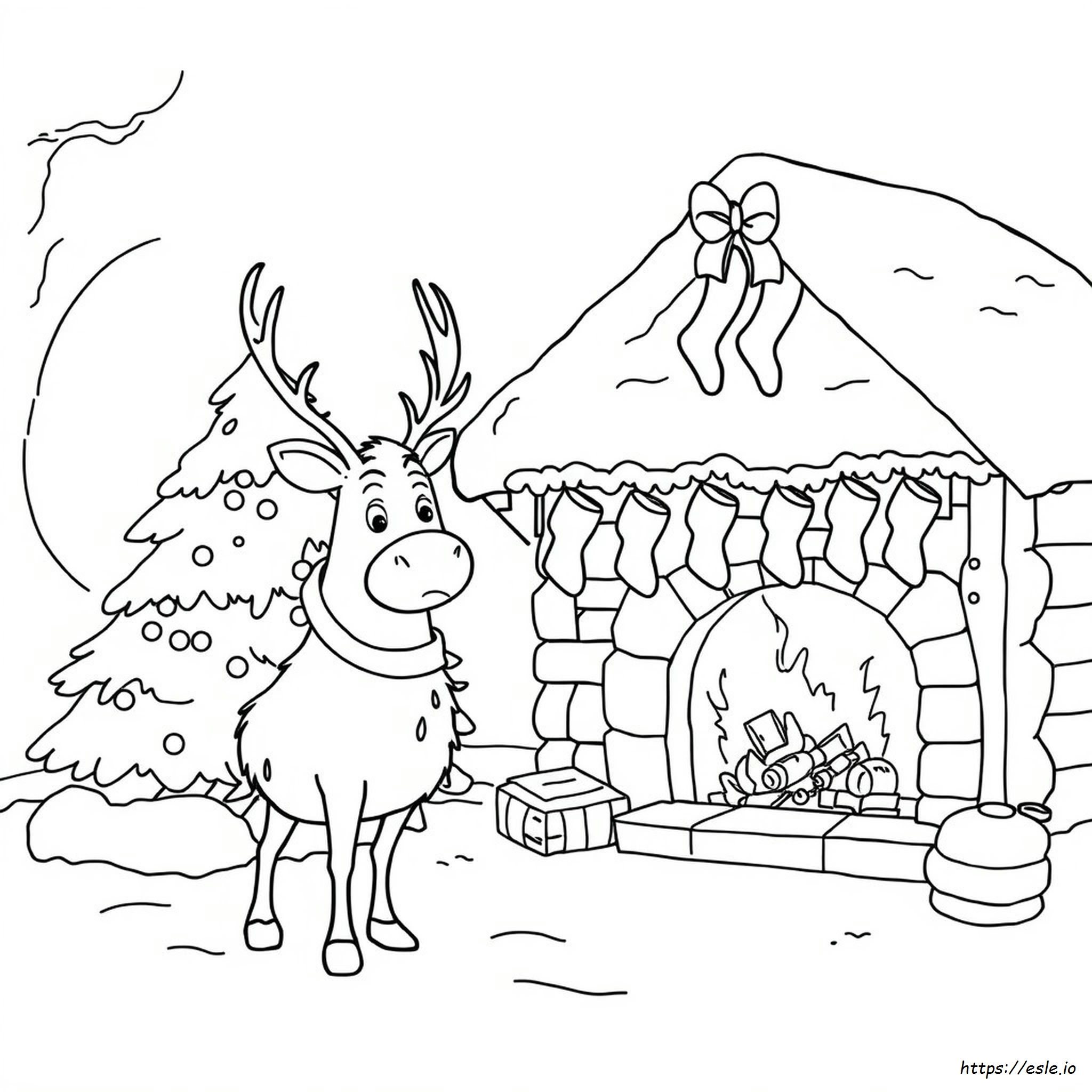 Coloriage Sven