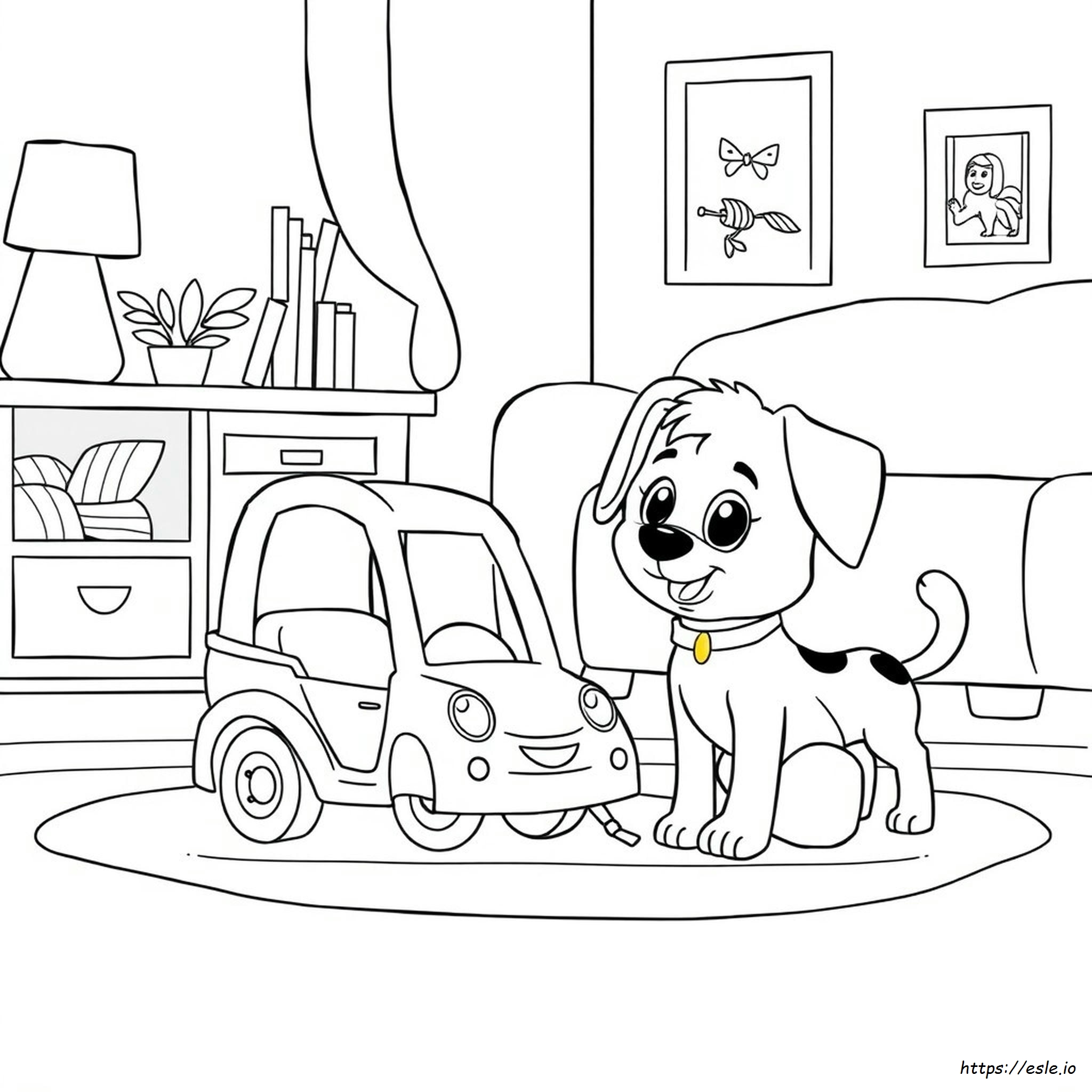 Coloriages Bluey À Imprimer