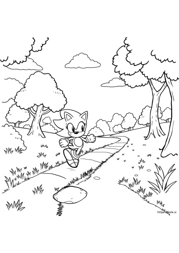 Sonic 2 Coloring