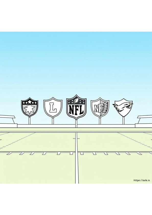 All Nfl Team Logos Coloring Pages