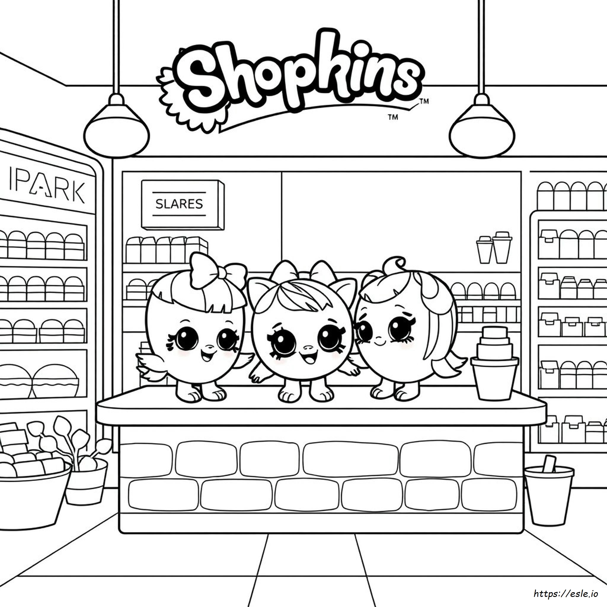 Shopkins Real Littles Coloring Pages