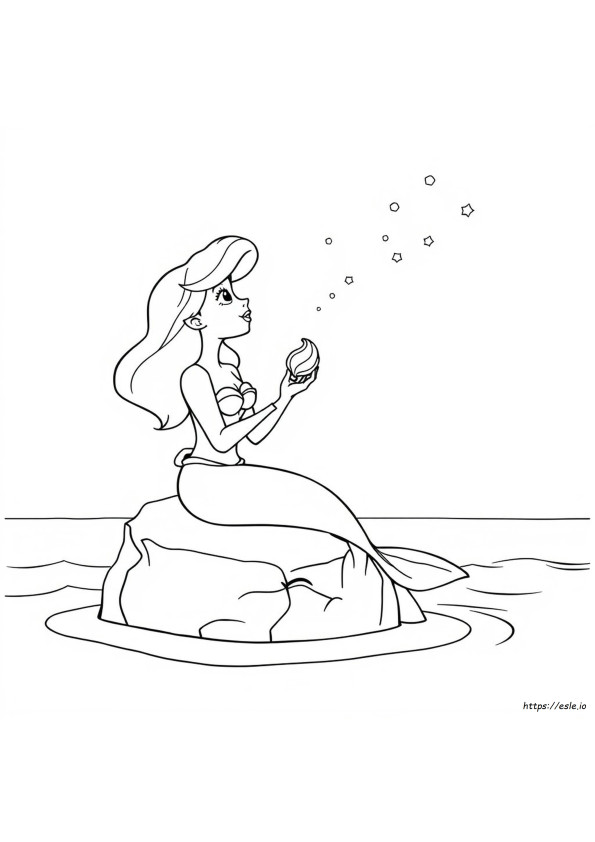 Coloring Pictures Of Ariel The Little Mermaid