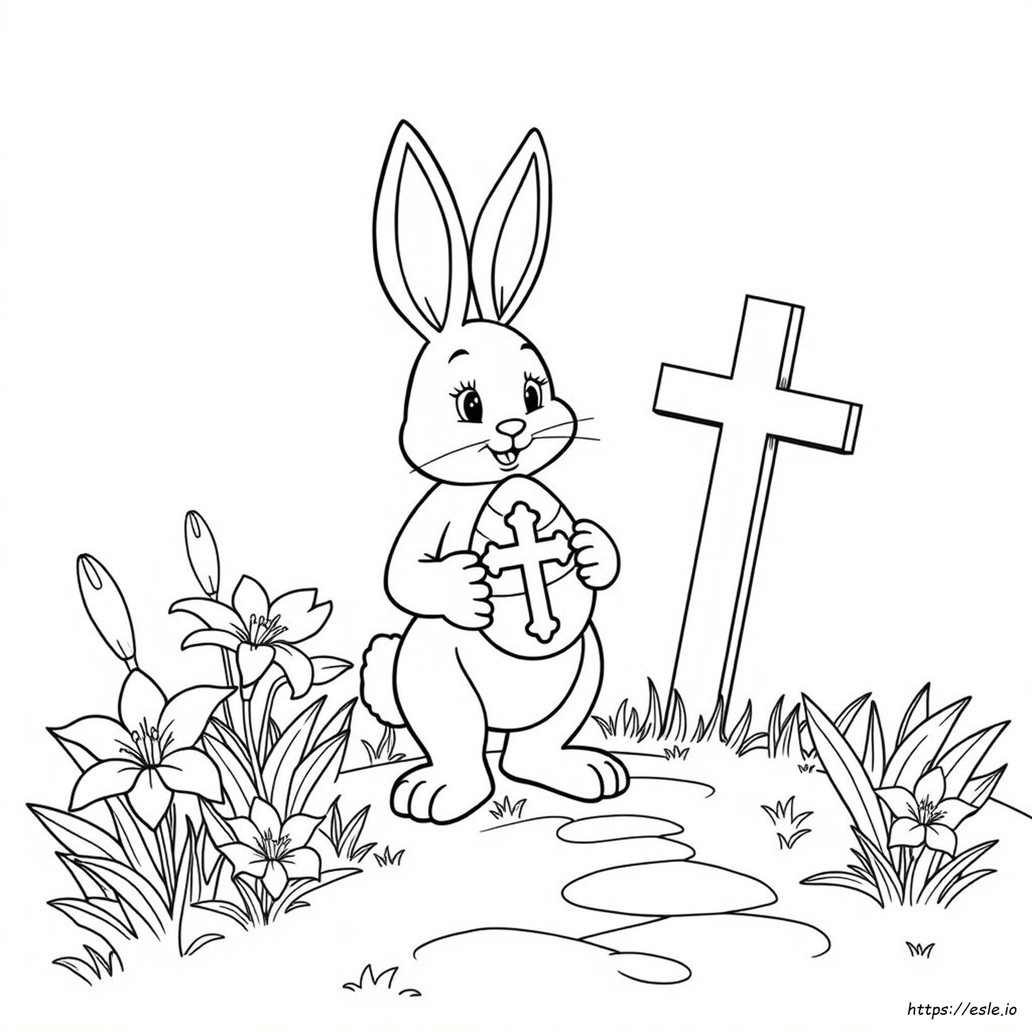 Christian Coloring Pages For Easter